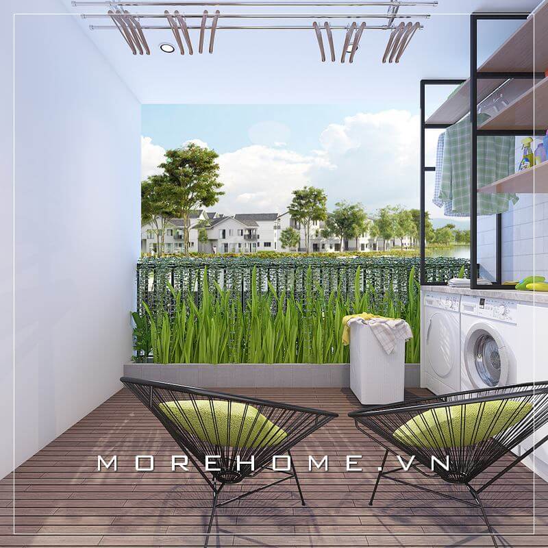 Mẫu ban công biệt thự